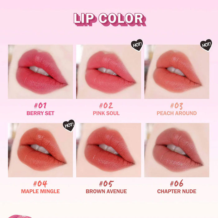 ลิปทินท์ Barenbliss Berry Makes Comfort Lip Matte