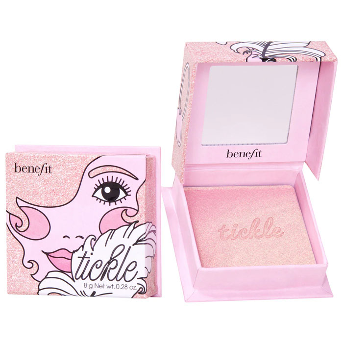 ไฮไลท์ Benefit Tickle Golden Pink Highlighter