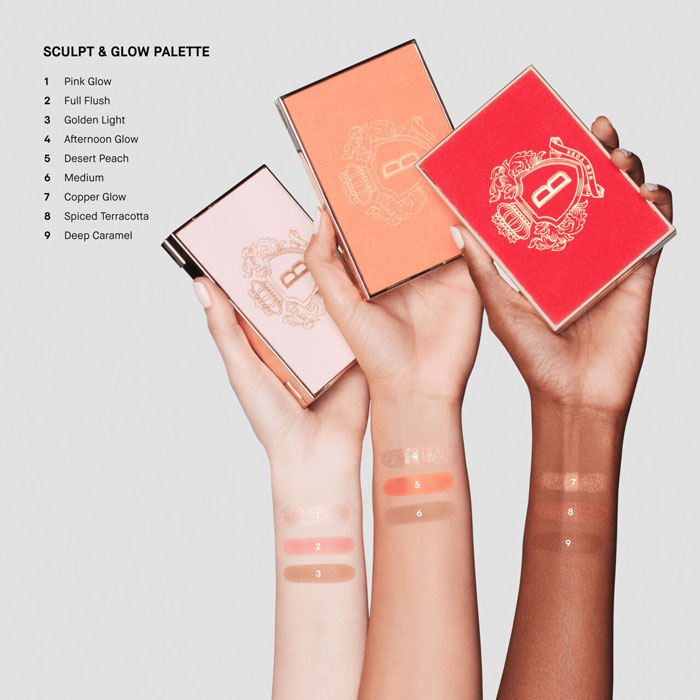 พาเลท Bobbi Brown Sculpt Glow Face Palette 