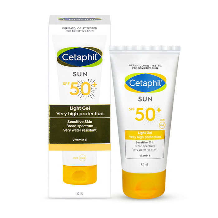 ครีมกันแดด Cetaphil Sun SPF 50+ Light Gel