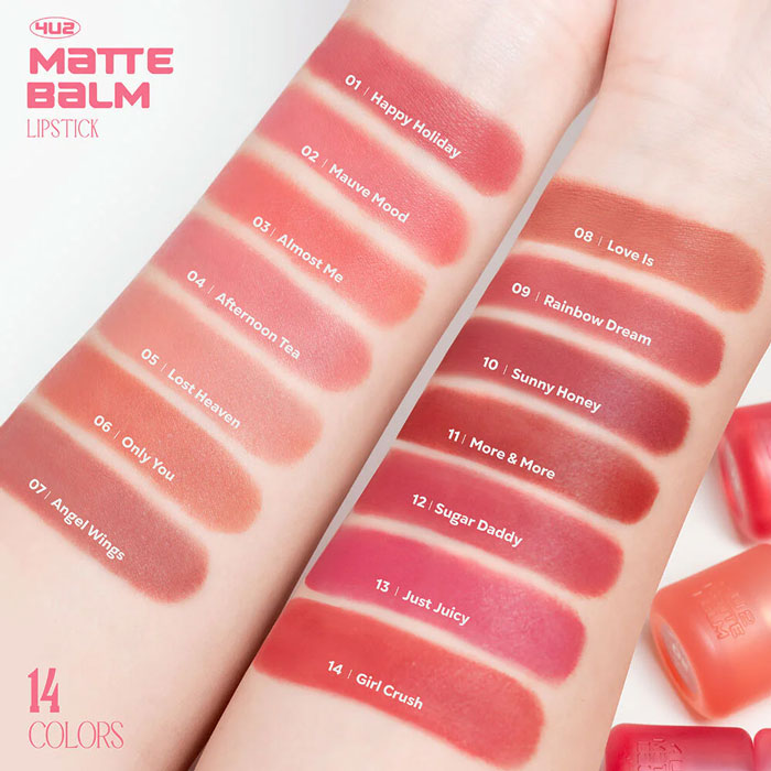 ลิปสติก 4U2 Matte Balm