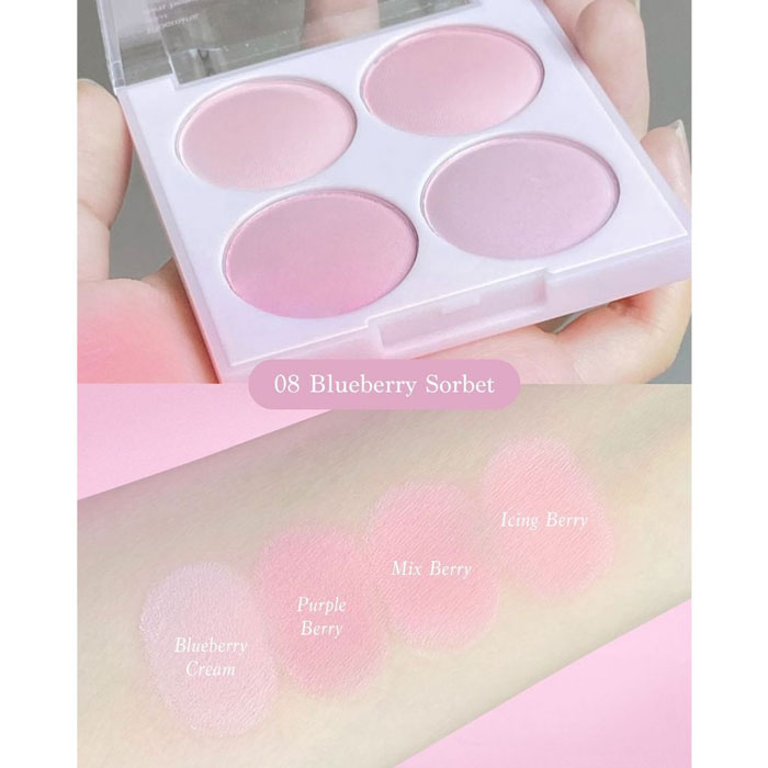 บลัชออน Dasique Blending Mood Cheek Ice Cream Collection