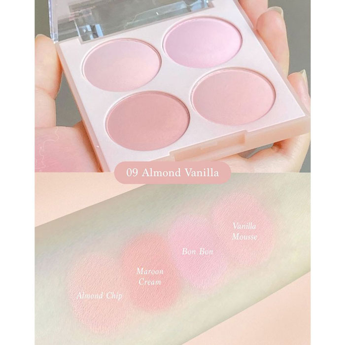 บลัชออน Dasique Blending Mood Cheek Ice Cream Collection