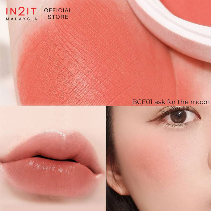 บลัชออนเนื้อครีม In2it Moon Pot Rouge