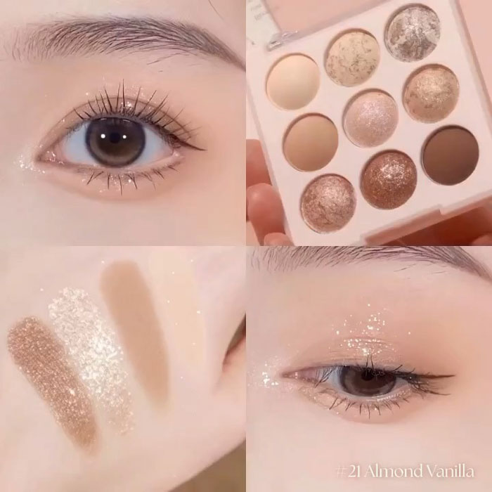 อายแชโดว์ Dasique Shadow Palette Ice Cream Collection