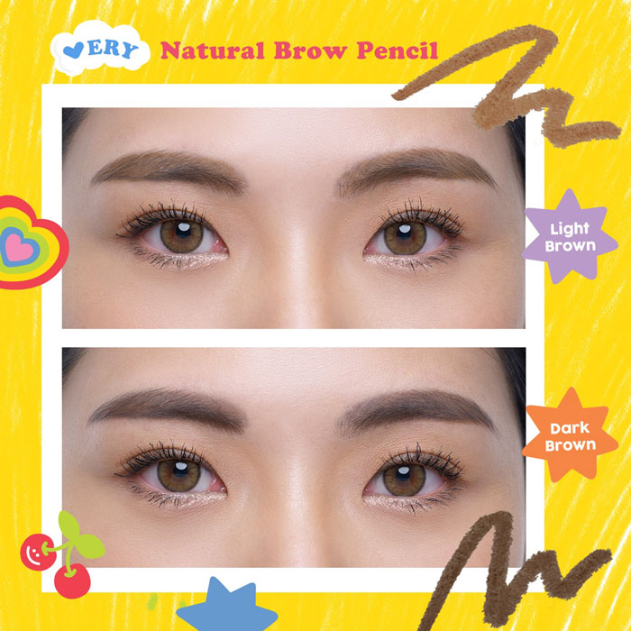 ดินสอเขียนคิ้ว Happy Sunday Very Natural Brow Pencil