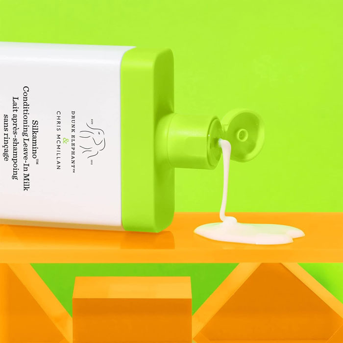 คอนดิชันเนอร์ Drunk Elephant Silkamino™ Conditioning Leave In Milk