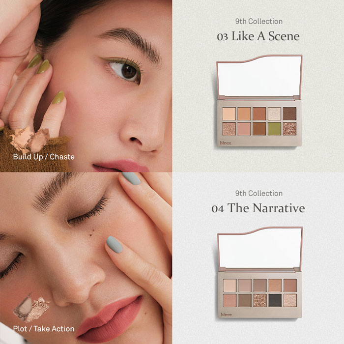 อายแชโดว์ Hince New Depth Eyeshadow Palette 