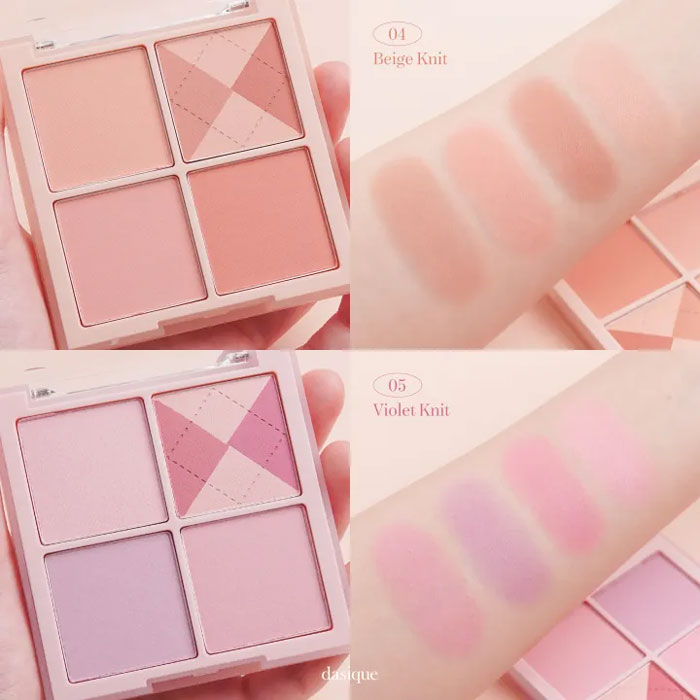 บลัชออน Dasique Blending Mood Cheek Knit Collection