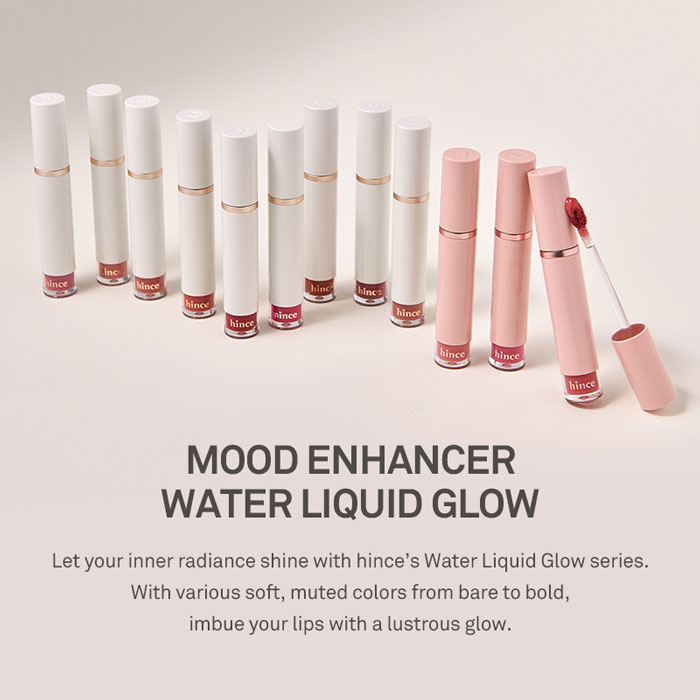 ลิปสติก Hince Mood Enhancer Water Liquid Glow