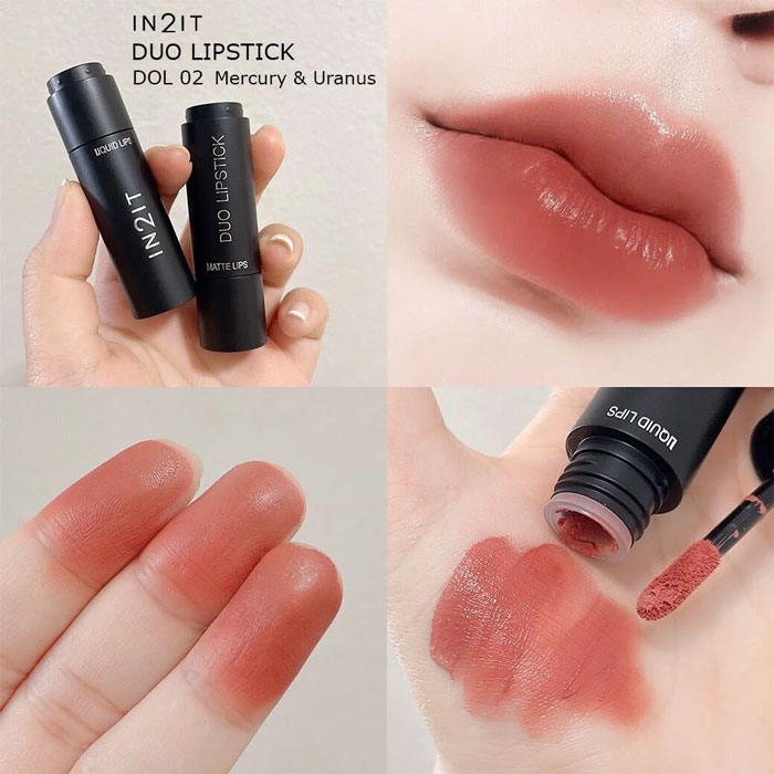 ลิปสติก In2it Duo Lipstick