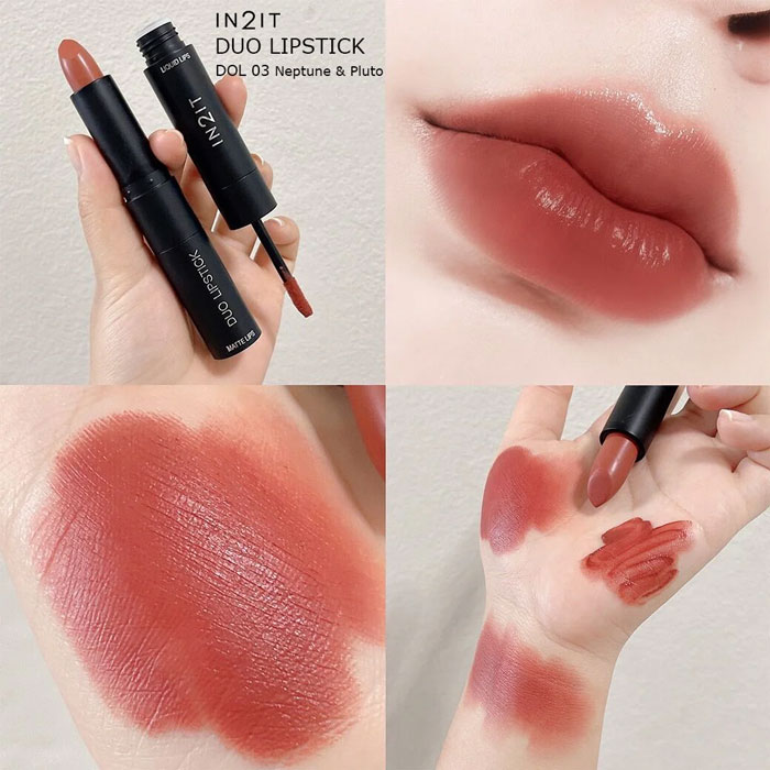 ลิปสติก In2it Duo Lipstick