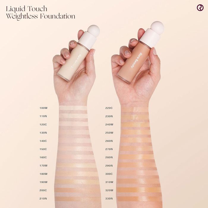 รองพื้น Rare Beauty Liquid Touch Weightless Foundation