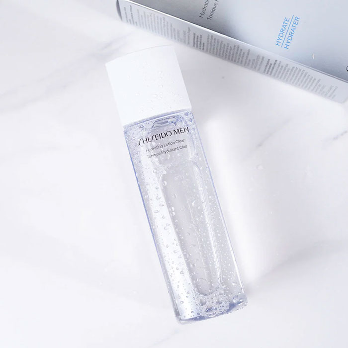 โลชั่นบำรุงผิวหน้าสำหรับผู้ชาย Shiseido Men Hydrating Lotion Clear 