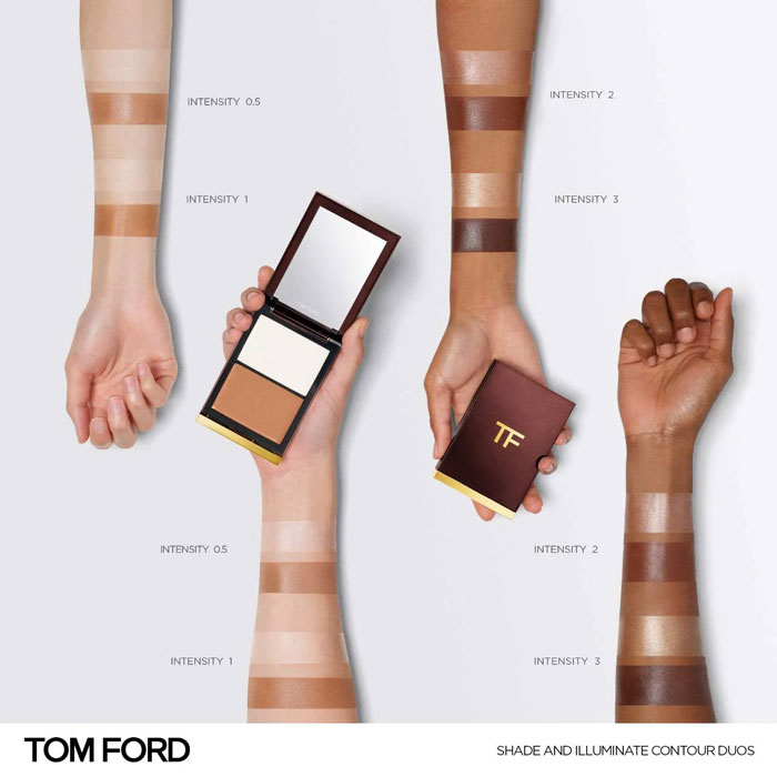 ไฮไลท์คอนทัวร์ Tom Ford Shade and Illuminate Highlighting and Contour Duos