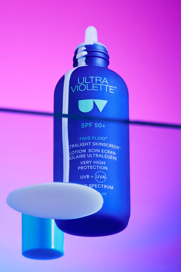 กันแดดสำหรับผิวหน้า Ultra Violette Fave Fluid Spf50+ Ultralight Sunscreen