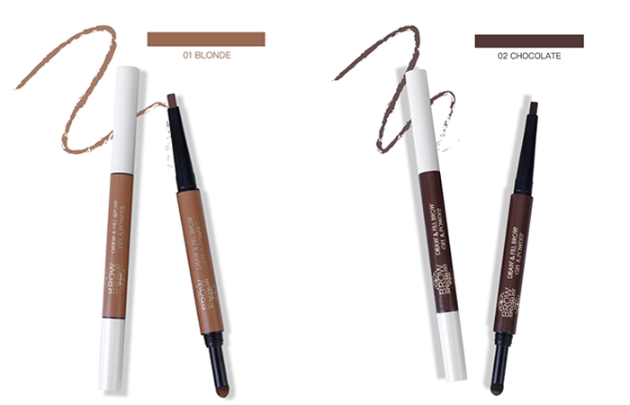 4U2 Brow Specialist Draw & Fill Brow Gel & Power