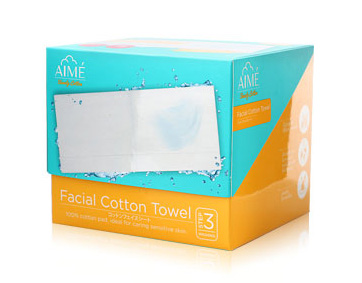 สำลีทำความสะอาด Aime Facial Cotton Towel