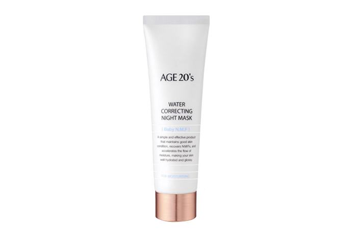 Age 20's Water Correcting Night Mask