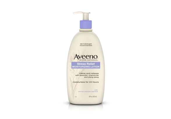 โลชั่นทาผิวกาย Aveeno Stress Relief Lotion