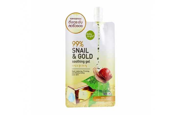 Baby Bright Snail & Gold Soothing Gel