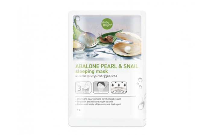 Baby Bright Abalone Pearl & Snail Sleeping Mask