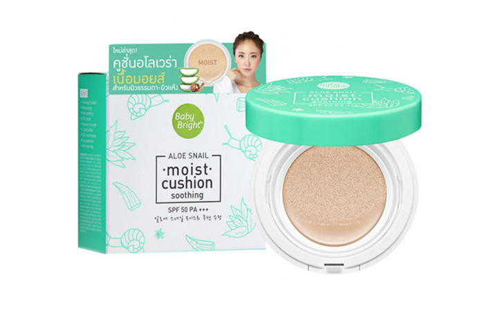 Baby Bright Aloe Snail Moist Cushion SPF50/PA   