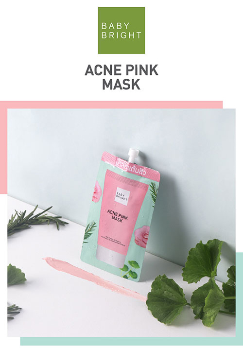 Baby Bright Acne Pink Mask