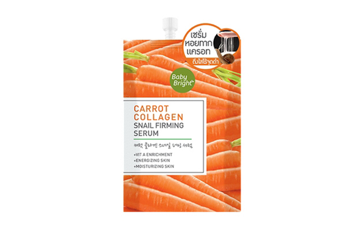 Baby Bright Carrot Collagen Snail Firming Serum