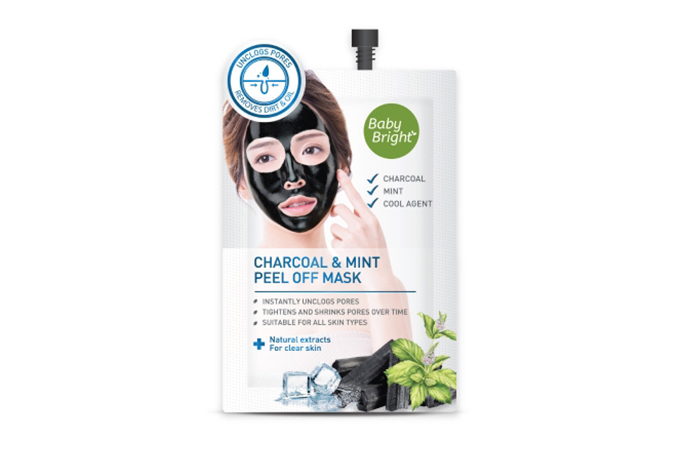 Baby Bright Charcoal & Mint Peel Off Mask