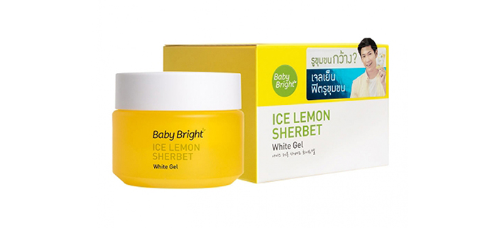 Baby Bright Ice Lemon Sherbet White Gel