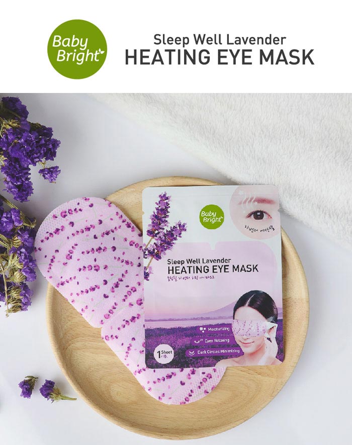 Baby Bright Sleep Well Lavender Heating Eye Mask