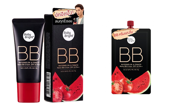 Baby Bright Watermelon & Tomato Matte BB Cream SPF45/PA  