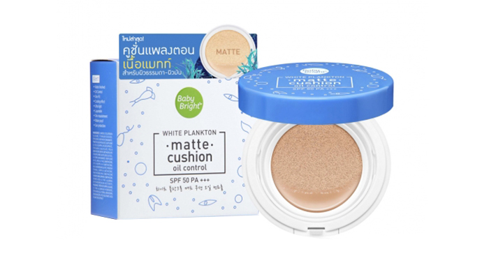 Baby Bright White Plankton Matte Cushion SPF50/PA   