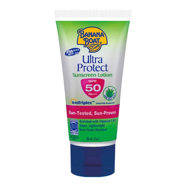 Banana Boat Ultra Protect Sunscreen Lotion SPF50 PA+++ ครีมกันแดด