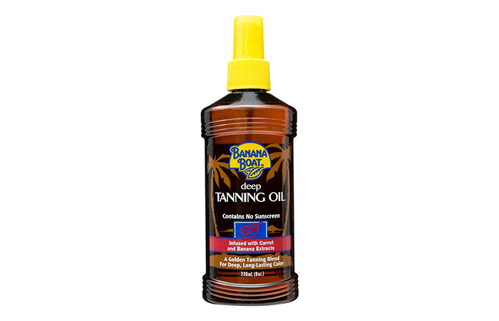 Banana Boat Deep Tanning Oil (No SPF)