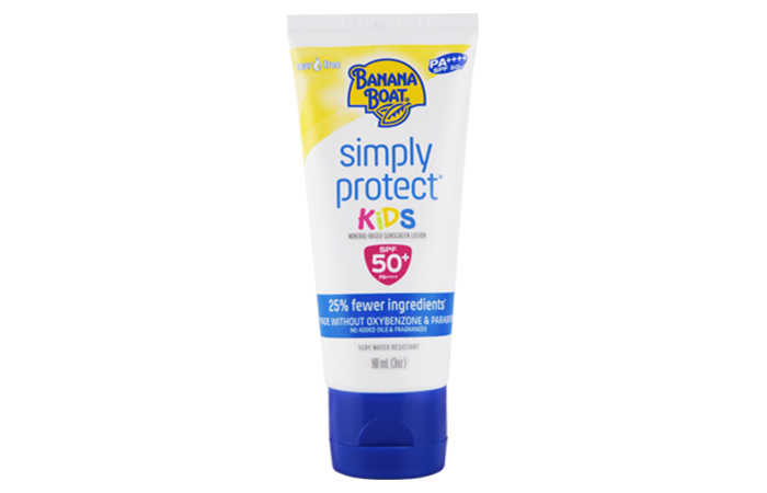 anana Boat Simply Kids Mineral-Based Sunscreen Lotion SPF50+/PA+++ 