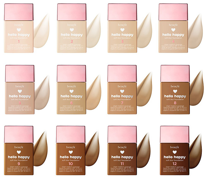 เฉดสี Benefit Hello Happy Soft Blur Foundation