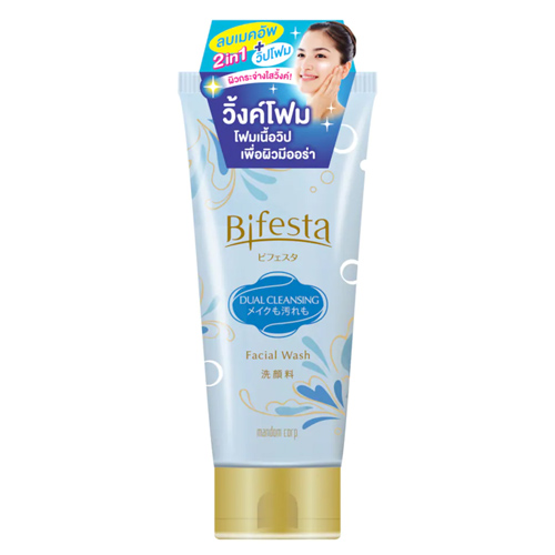 Bifesta Facial Wash Dual Cleansing