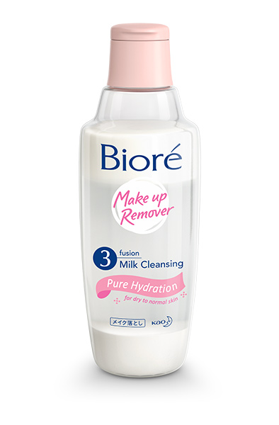 คลีนซิ่ง Biore Makeup Remover 3 Fusion Milk Cleansing Pure Hydration