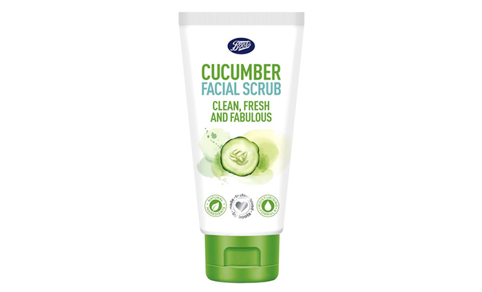 Boots Cucumber Facial Scrub