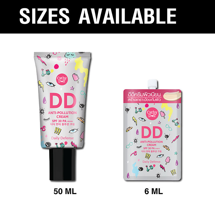 Cathy Doll DD Anti Pollution Cream SPF30/PA   