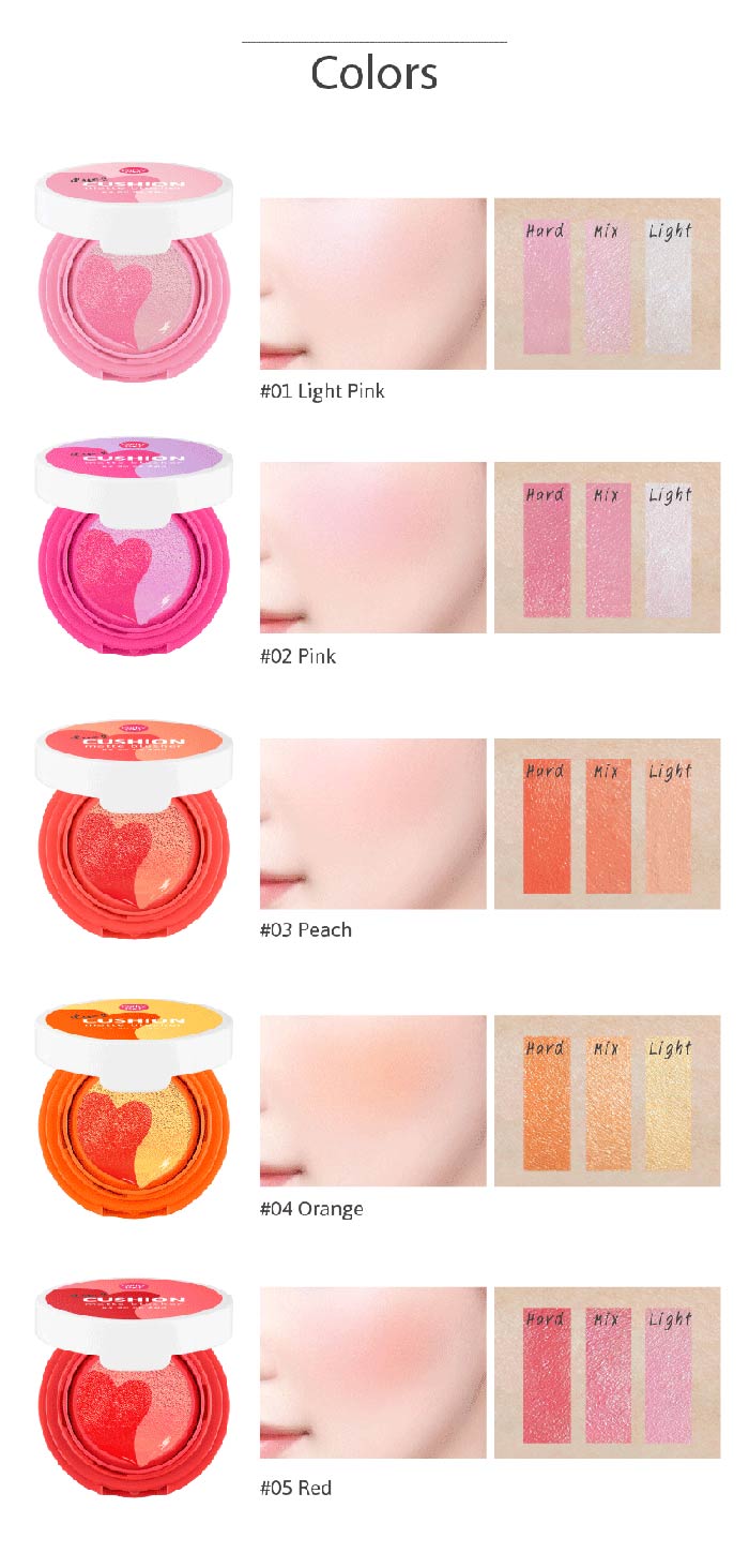 Cathy Doll Duo Cushion Matte Blusher