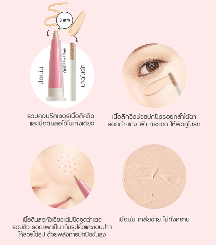 Cathy Doll Skinny Concealer Matt & Bright