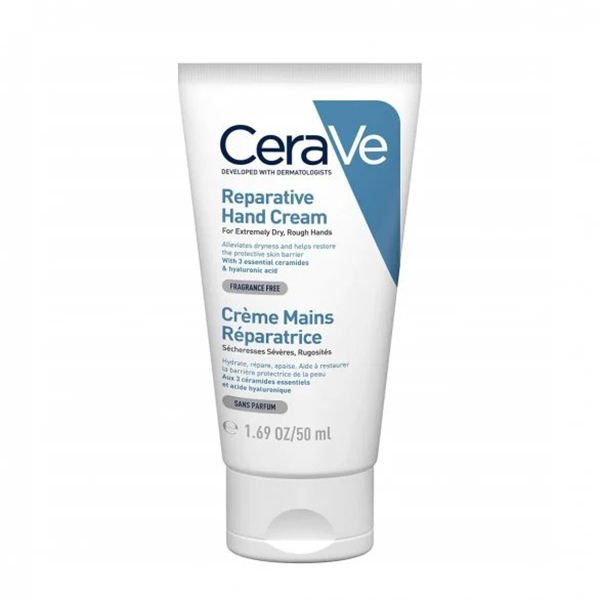 Cerave Reparative Hand Cream ครีมทามือ ช่วยบำรุงผิวมือ เพื่อมือที่ดูนุ่ม เรียบเนียน ชุ่มชื้นยาวนาน