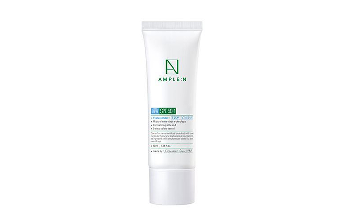 Coreana : Ample N Hyaluron Shot Essence Sun SPF50+/PA++++