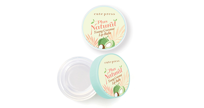 Cute Press Plus Natural Young Coconut Lip Balm