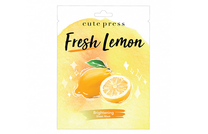 Cute Press Fresh Lemon Brightening Mask