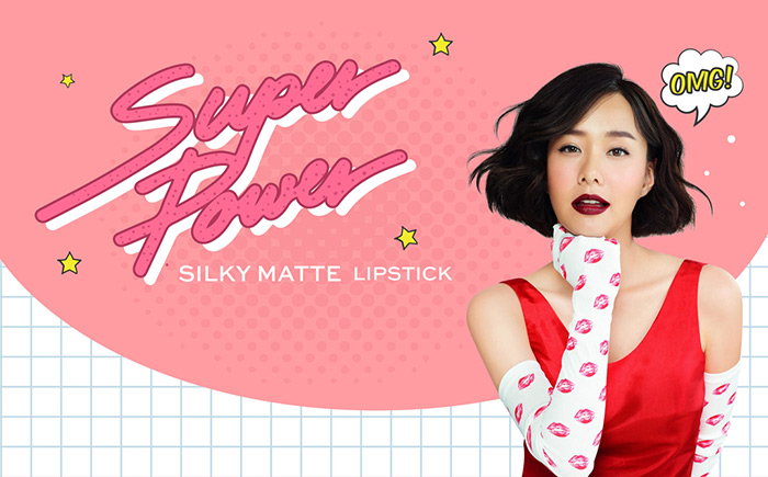 Cute Press Super Power Sliky Matte Lipstick