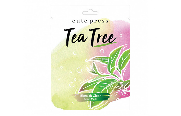 Cute Press Tea Tree Blemish Clear Mask